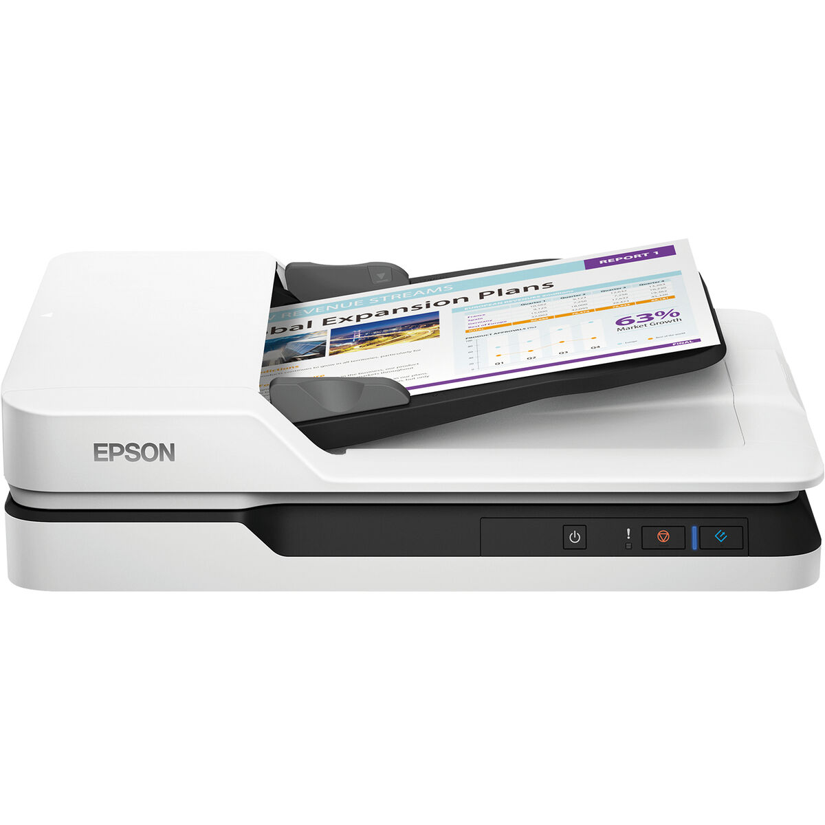 Skeneris Epson WorkForce DS-1630 LED 300 dpi LAN 25 ppm